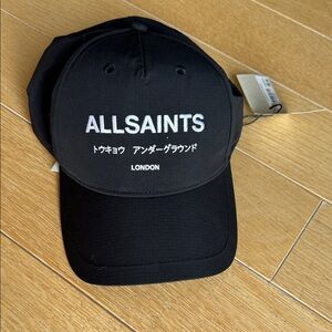 All Saints Black Cap